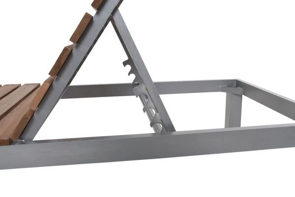 VILLANA Gartenliege, Alu / FSC-Akazienholz, 200 X 70 X 33 Cm, 4-Stufen Verstellbar 18 VILLANA Gartenliege, Alu / FSC-Akazienholz, 200 X 70 X 33 Cm, 4-Stufen Verstellbar - Image 17