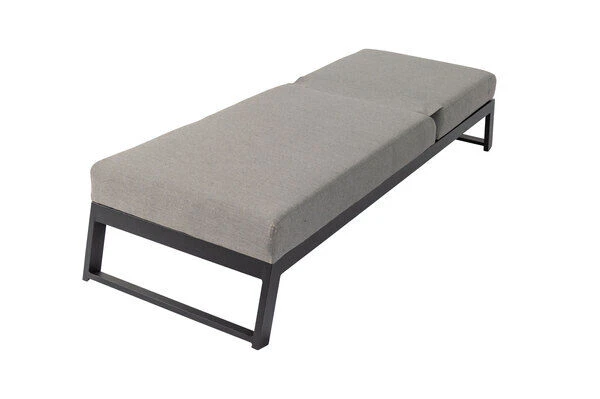 OUTFLEXX Allure Sonnenliege, Flanelle, Alu/Sunbrella, 211 X 74 X 44,5 Cm, Verstellbare Kopfstütze 17 OUTFLEXX Allure Sonnenliege, Flanelle, Alu/Sunbrella, 211 X 74 X 44,5 Cm, Verstellbare Kopfstütze - Image 15