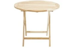 Klapptisch Lexington Aus ECO-Teakholz Von Ploß, Rund,