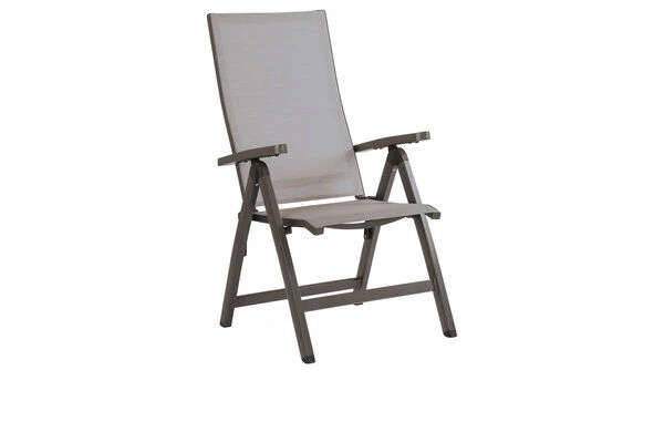 STERN New Top Klappsessel, Anthrazit/silber, Aluminium/Textil, 75x60x113 Cm, Rückenlehne Verstellbar, Klappbar 3 STERN New Top Klappsessel, Anthrazit/silber, Aluminium/Textil, 75x60x113 Cm, Rückenlehne Verstellbar, Klappbar