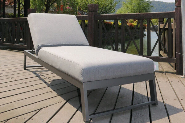OUTFLEXX Allure Sonnenliege, Flanelle, Alu/Sunbrella, 211 X 74 X 44,5 Cm, Verstellbare Kopfstütze 3 OUTFLEXX Allure Sonnenliege, Flanelle, Alu/Sunbrella, 211 X 74 X 44,5 Cm, Verstellbare Kopfstütze