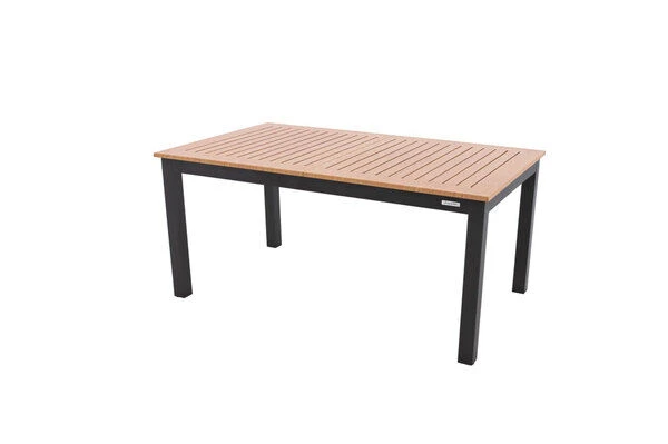 DOPPLER Expert Esstisch, Anthrazit/Holzoptik, Aluminium , 150-210x90 Cm, Ausziehbar 4 DOPPLER Expert Esstisch, Anthrazit/Holzoptik, Aluminium , 150-210x90 Cm, Ausziehbar - Image 2