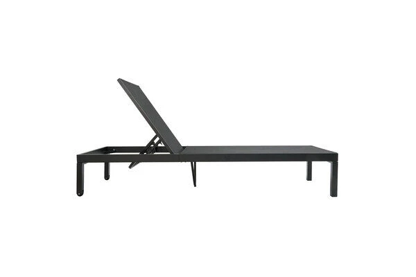 OUTFLEXX Rollliege, Anthrazit Matt, Aluminium, 193x60x32,5cm, Rückenlehne Verstellbar 8 OUTFLEXX Rollliege, Anthrazit Matt, Aluminium, 193x60x32,5cm, Rückenlehne Verstellbar - Image 6