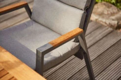 SIENA GARDEN Savona Sessel, Matt Graphit , Alu/FSC-Teak/Texfabric, 74x60x110 Cm, Verstellbare Rückenlehne, Inkl. Polster 15 SIENA GARDEN Savona Sessel, Matt Graphit , Alu/FSC-Teak/Texfabric, 74x60x110 Cm, Verstellbare Rückenlehne, Inkl. Polster -Grüne Freude 21993 4.jpg