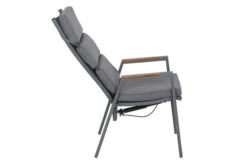 SIENA GARDEN Savona Sessel, Matt Graphit , Alu/FSC-Teak/Texfabric, 74x60x110 Cm, Verstellbare Rückenlehne, Inkl. Polster 17 SIENA GARDEN Savona Sessel, Matt Graphit , Alu/FSC-Teak/Texfabric, 74x60x110 Cm, Verstellbare Rückenlehne, Inkl. Polster -Grüne Freude 21993 6.jpg