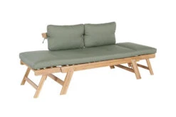 OUTFLEXX Lounge/Liege, FSC Akazie, Teakoptik, 192x70x60cm, Inkl. Polster, Grün 13 OUTFLEXX Lounge/Liege, FSC Akazie, Teakoptik, 192x70x60cm, Inkl. Polster, Grün -Grüne Freude 22356 6.jpg