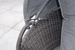 OUTFLEXX Sonneninsel, Grau, Polyrattan/Olefin, 187x146x75/131, Verstellbares Dach 19 OUTFLEXX Sonneninsel, Grau, Polyrattan/Olefin, 187x146x75/131, Verstellbares Dach -Grüne Freude 23404 8.jpg