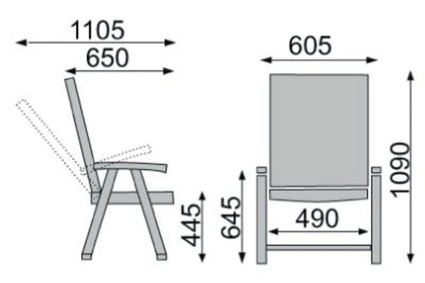 KETTLER BasicPlus Multipositionssessel, Champagner/mocca, Alu/Textilene, 0301201-1000 4 KETTLER BasicPlus Multipositionssessel, Champagner/mocca, Alu/Textilene, 0301201-1000 - Image 2