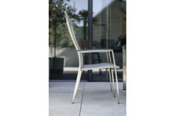 STERN Cardiff Stapelsessel, Silbergrau, Edelstahl/Textil/Aluminiumarmlehnen, 68,5x56x110 Cm, Stapelbar 6 STERN Cardiff Stapelsessel, Silbergrau, Edelstahl/Textil/Aluminiumarmlehnen, 68,5x56x110 Cm, Stapelbar -Grüne Freude 2 21901.jpg