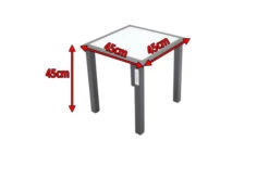 VILLANA Beistelltisch, Anthrazit/weiß, Alu/Sicherheitsglas, 45 X 45 X 45 Cm 7 VILLANA Beistelltisch, Anthrazit/weiß, Alu/Sicherheitsglas, 45 X 45 X 45 Cm -Grüne Freude 3 13401.jpg