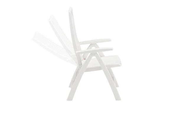 KETTLER Roma Multipositionssessel, Weiß, Kunststoff, 68 X 62 X 108 Cm, 01438-000 6 KETTLER Roma Multipositionssessel, Weiß, Kunststoff, 68 X 62 X 108 Cm, 01438-000 - Image 4