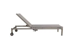 OUTFLEXX 2er-Set Rollliege, Taupe, Edelstahl/Teak, 212x71x36cm, Mit Beistelltisch 45x45cm -Grüne Freude 6 14171.jpg