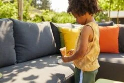 HARTMAN Adam Gartenliege, Flanelle, Alu/Sunbrella, 195x70x30cm, Rückenlehne Verstellbar, Inkl. Kopfkissen -Grüne Freude 6 18732.jpg