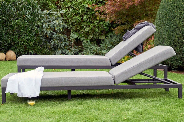 HARTMAN Eva Loungeliege, Flanelle, Sunbrella, 195 X 70 X 31 Cm, Rückenlehne Verstellbar 9 HARTMAN Eva Loungeliege, Flanelle, Sunbrella, 195 X 70 X 31 Cm, Rückenlehne Verstellbar - Image 7