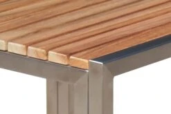 OUTFLEXX 2er-Set Rollliege, Taupe, Edelstahl/Teak, 212x71x36cm, Mit Beistelltisch 45x45cm -Grüne Freude 9 14171.jpg